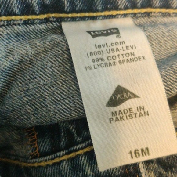 Levi's 515 Women's Boot Cut Jeans Size 16 - Picture 4 of 4